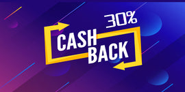 Get Your 30% Cashback Now