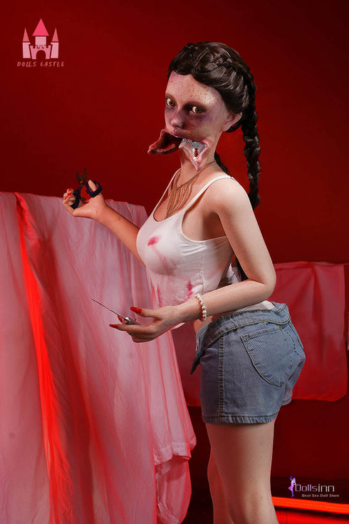 Zombiella 156cm D cup Sex Doll - Z01# Alien Face