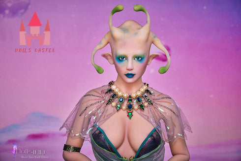Jayla 166cm D-cup-Sex Doll-A03# Alien Face