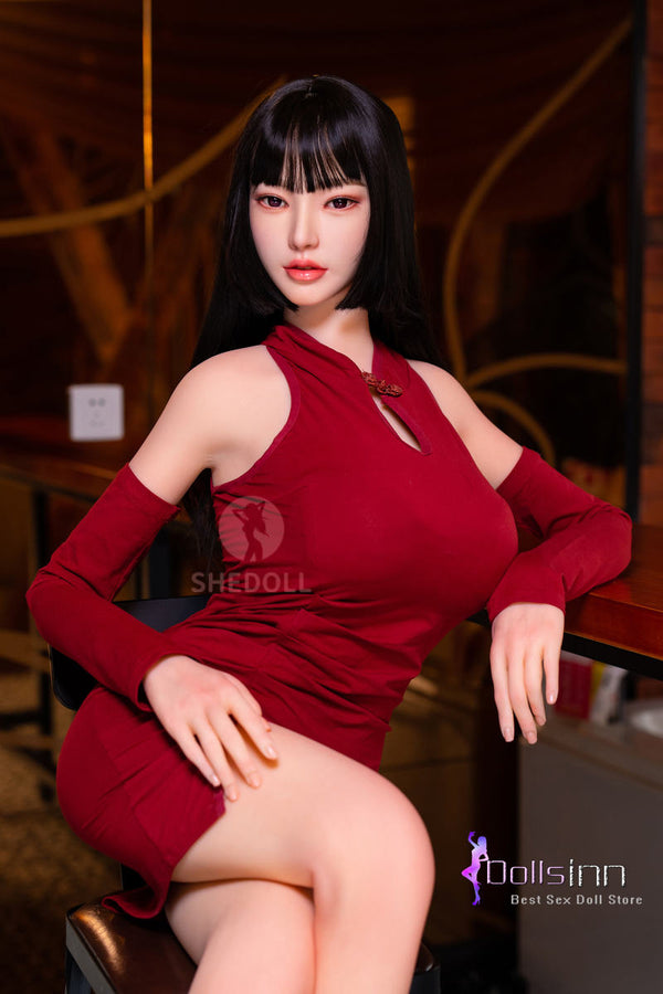 Shedoll 158cm F cup Full Silicone Sex Doll - Bailu