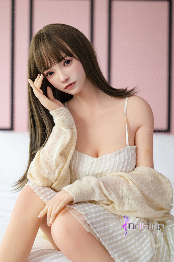 Shedoll 158cm C cup Full Silicone Sex Doll - Rose