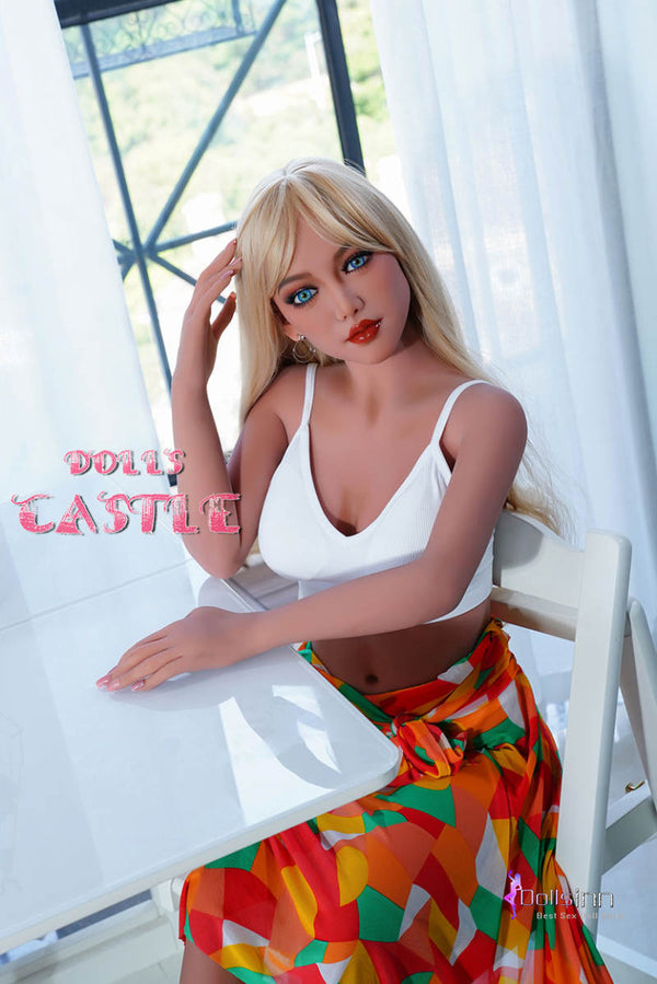 Dolls Castle 156cm B-cup Sex Doll - 2022 Best Cheap Tpe Face #K1 Garin
