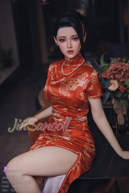 Jinsan 164D Tpe Doll+Silicone Face